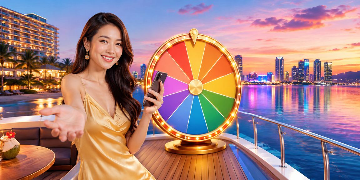 Người chơi may mắn trúng thưởng tại bãi biển Đà Nẵng với bầu không khí lễ hội rực rỡ
